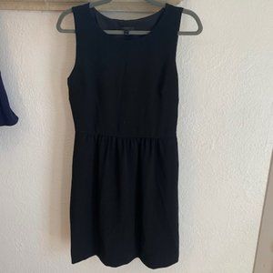 J Crew. Lined Polyester Black Dress